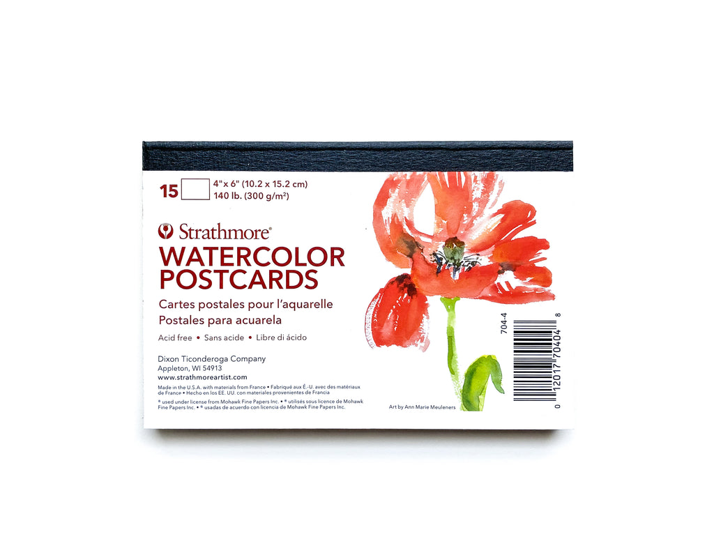 Watercolor Pad, 100% Cotton - Strathmore – Greenleaf & Blueberry
