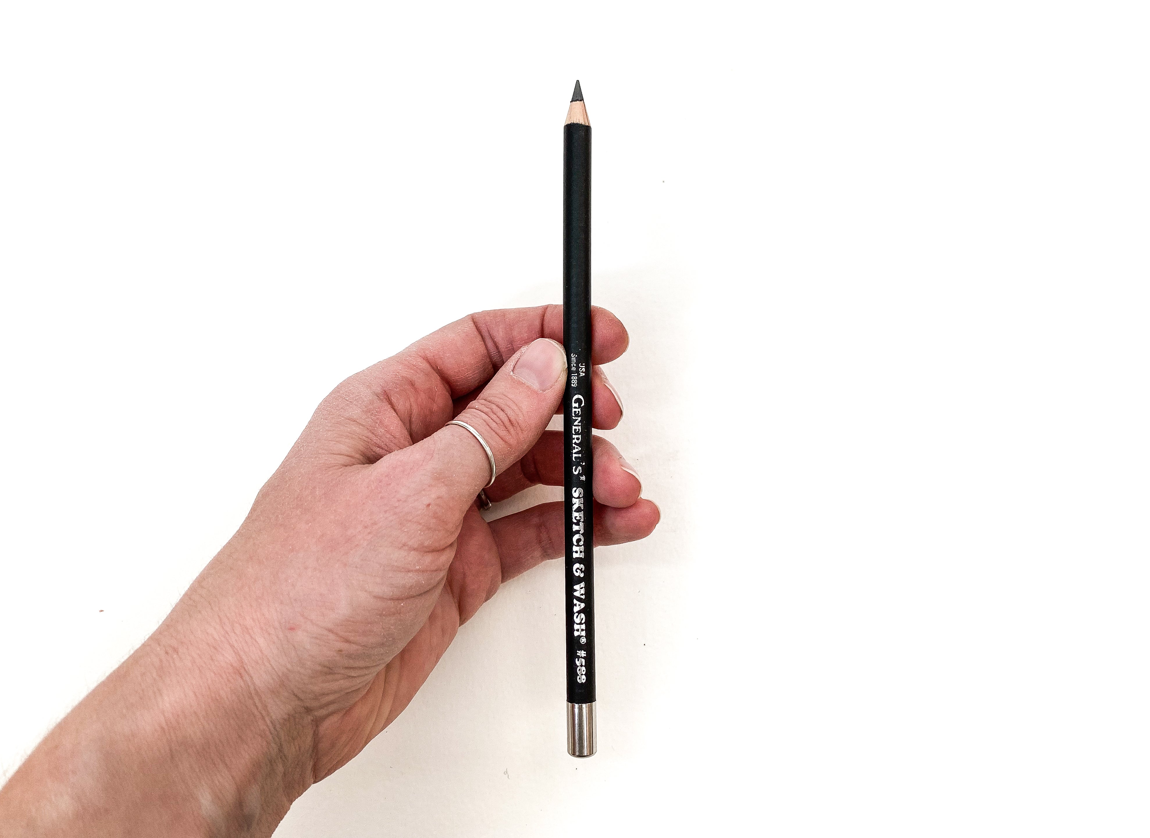 Water-Soluble Pencil HB – Greenleaf & Blueberry
